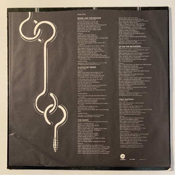 Dr. Hook A Little Bit More 12" Vinyl Record Album LP 1976 Capitol ST-11522 - Picture 4 of 6